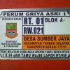 CETAK PLAT NOMER RUMAH MURAH DI KAB. BEKASI