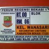 CETAK PLAT NOMER RUMAH MURAH DI KAB. BEKASI - Image 3