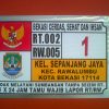 CETAK PLAT NOMER RUMAH MURAH DI KAB. BEKASI - Image 6