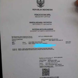 JASA PROFESIONAL PENGURUSAN AKTA KELAHIRAN TERCEPAT DI BATANG